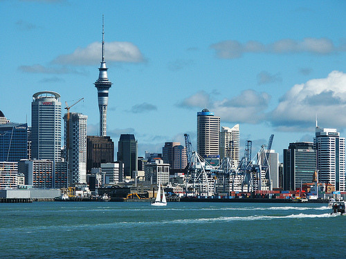 Auckland y la Sky Tower
